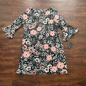 Floral (silk style) dress (NWT)
